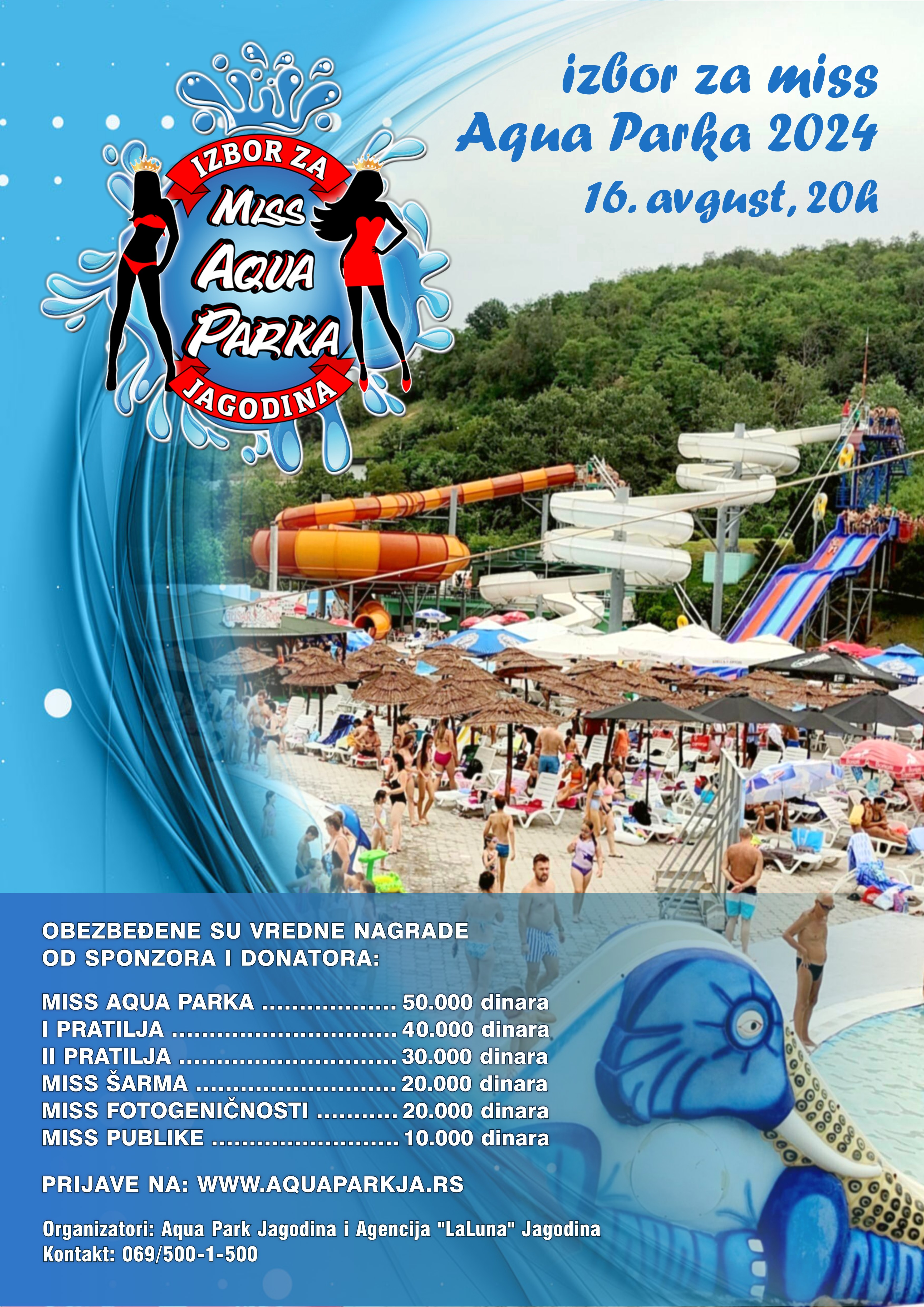 MISS Aqua Parka 2024-plakat A3